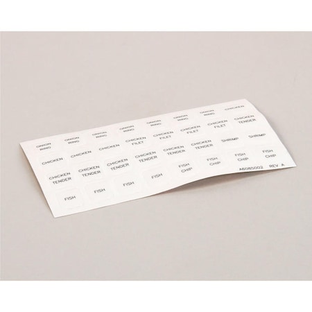 Pitco Culvers Right Label A6085002